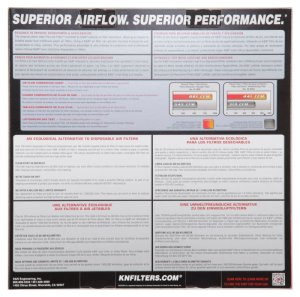 BMW X6 Performance Air Intake - K&N Engineering - Drop-in Replacement - `09-`12